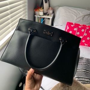 Black kate spade bag
